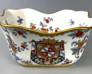 Samson Armorial porcelain bowl