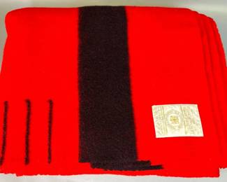 Hudson's Bay warm and cozy wool blanket