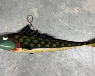 Clifford Earl whimsical fish (Hanover County artist)
