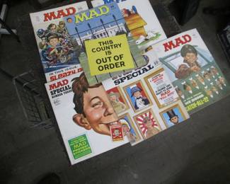 A Collection of Mad Magazines