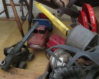 Collection of Vintage Toy vehicles