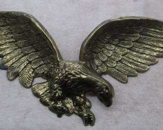 Vintage Brass Eagle Wall hanging