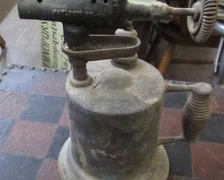 Vintage Turner Brass Works Blow Torch