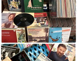 Record albums scan several decades