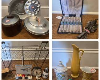 Aluminum, silverplate, misc.