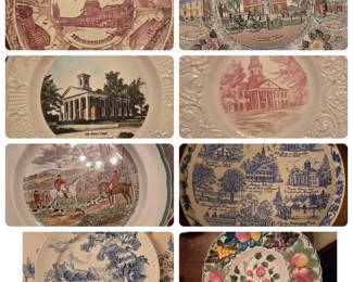 Wedgewood, Vernon Kilns USA, handpainted in Italy, Copeland Spode