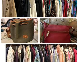 Purses include Michael Kors and Dooney & Bourke