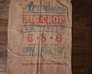 Armour's 200 lbs. Fertilizer bag Augusta, GA