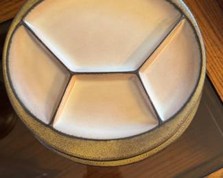 Ceramic Buckeburg Divided Plates - Made in Germany