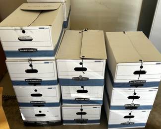Banker Boxes