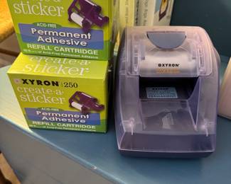 Xyron Sticker Maker & Supplies