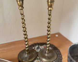 Brass Candlesticks