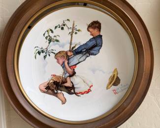 Norman Rockwell Plate