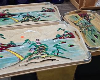 ORIENTAL STYLE TRAYS
