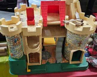 VINTAGE TOY CASTLE
