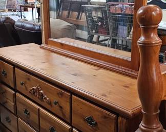 DRESSER WITH MIRROR