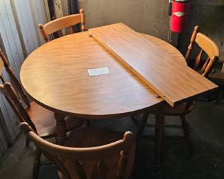 TABLE AND CHAIRS