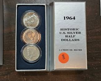 1964 HALF DOLLARS