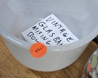 GLASBAKE MIXING BOWL