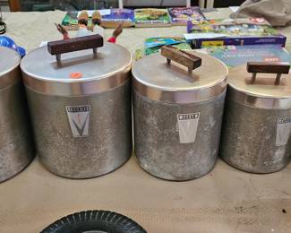 VINTAGE CANISTER SET