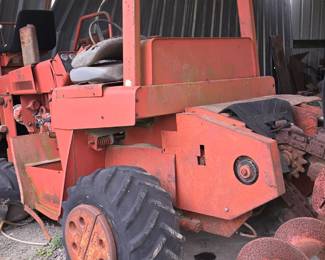 Side View of Bulldozer 