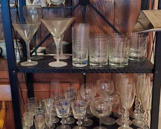 Crystal - Wine Goblets - High Ball Glasses 