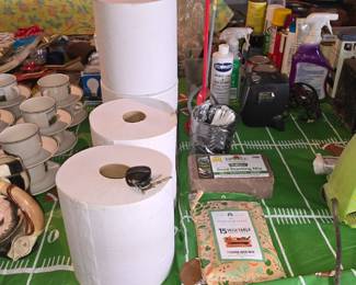 More Garage Treasures- Paper Towel Rolls
