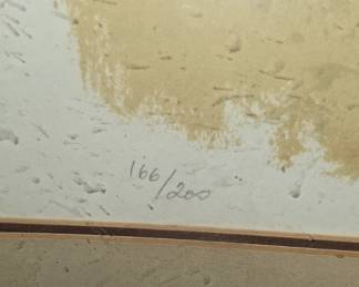 Numbered on Painting