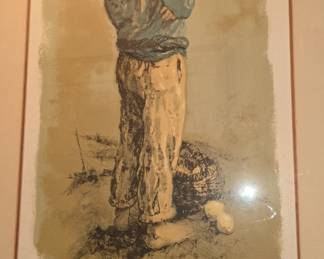 Signed and Numbered Painting 