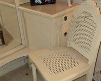 Chair that Goes with Vanity 