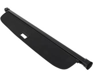 Retractable Rear Cargo Cover Shade, Black