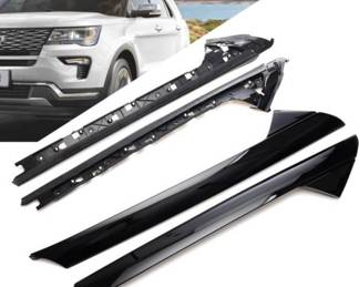 Windshield A-Pillar Molding Trim Compatible With 2011-2019 Ford Explorer