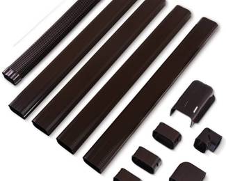 LyPrem Brown 16.5 Feet Mini Split Line Set Cover