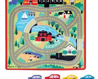 Melissa And Doug Round The Town Road Rug