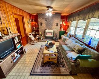 This charming house is literally packed with a huge variety of antique and vintage treasures!