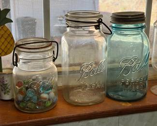 Vintage Ball Mason jars
