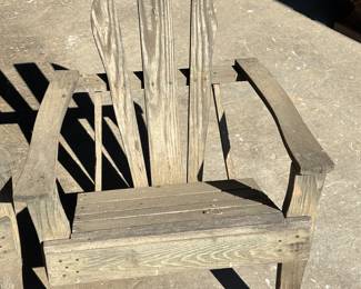 Vintage 3-Piece Adirondack Furniture Set