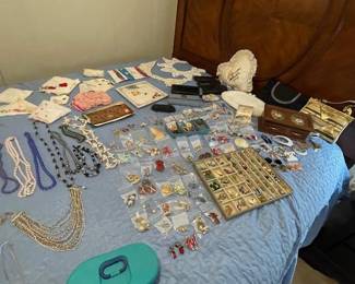 Necllaces, earrings, bracelets and more