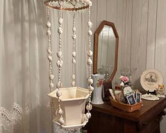 Macrame hanging planter