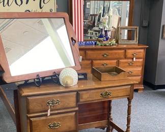 Early American style desk. O