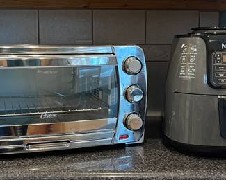 OSTER TOASTER OVEN, NINJA AIR FRYER