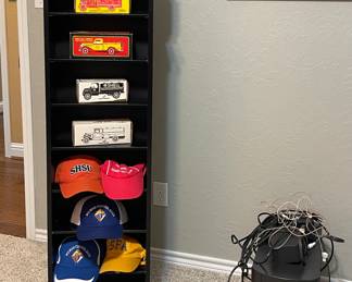 COLLECTIBLE TRUCK BANKS, BASEBALL CAPS, BOSE SPEAKER