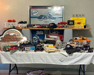 HARLEY DAVIDSON COLLECTIBLES, SHELL OIL COLLECTIBLES