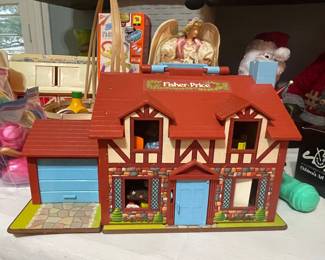 VINTAGE FISHER PRICE COTTAGE