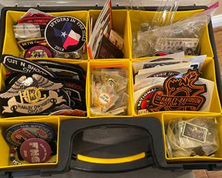 HARLEY DAVIDSON PATCHES, STICKERS & LAPEL PINS