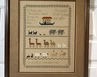 FRAMED NEEDLEPOINT 