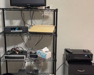 VIZIO TV, SONY RECEIVER 