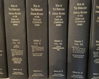 Set of the War of The Rebellion Official Records of the Union and Confederate Armies