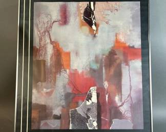 Lot 14 || Vintage Framed Lazlo Dus Designed Museum Poster