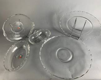 Lot 33 || Fostoria Century Torte Tray, Handled Bowl & More